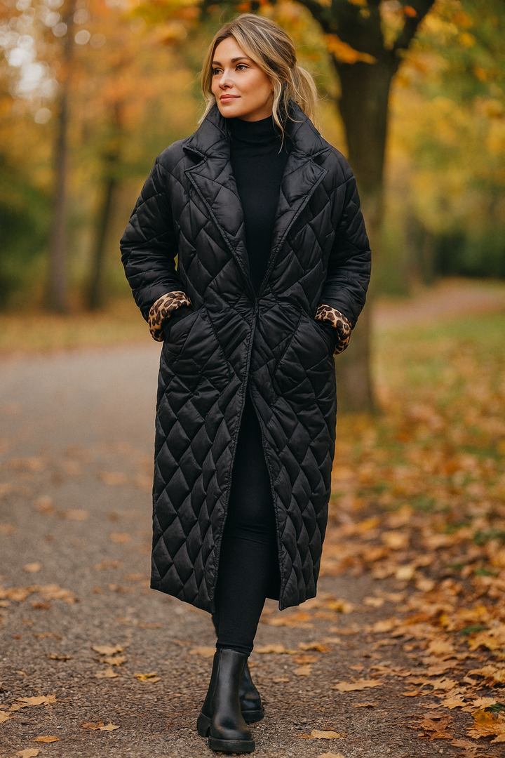 Emerson™ – Quilted Coat for Bold Winter Elegance