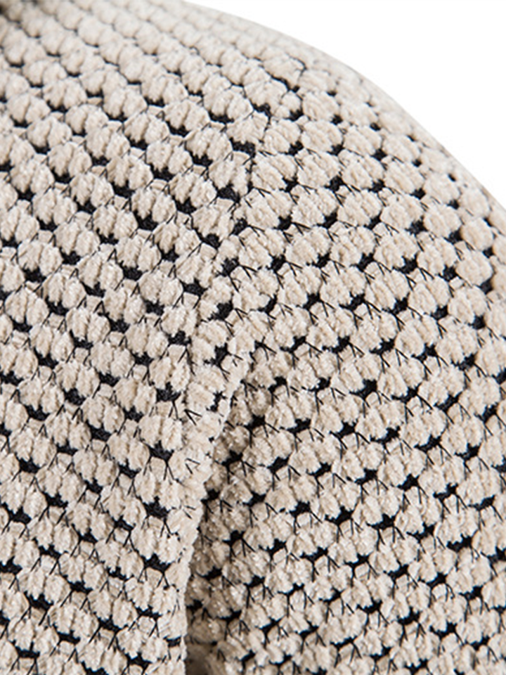 Lange Lijn Textuur Hoodie Sweater