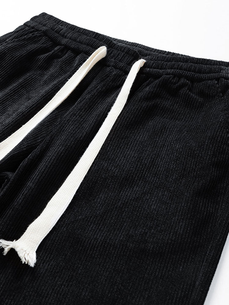 Rechtafstaande Corduroy Broek