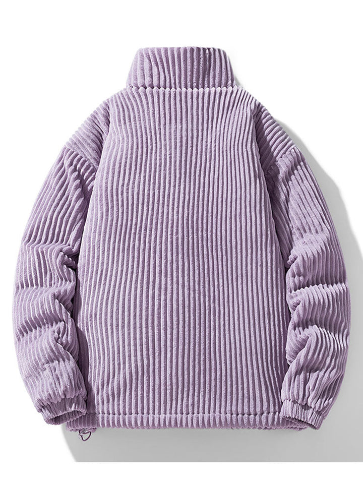 Gevoerde Corduroy Jas