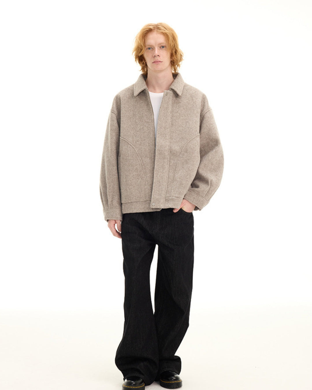 Elowen l Textured Wool Jacket