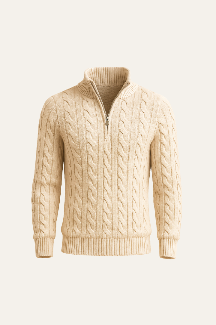 Medici Cable Knit Beige