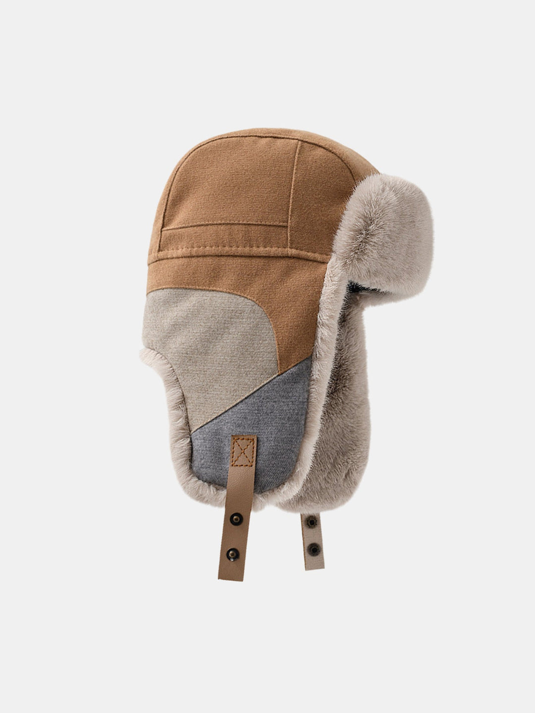 Patchwork Winddicht Warme Trooper Trapper Hoed