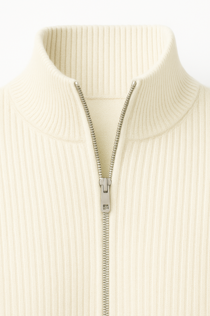 Roma Cashmere Cardigan Cream
