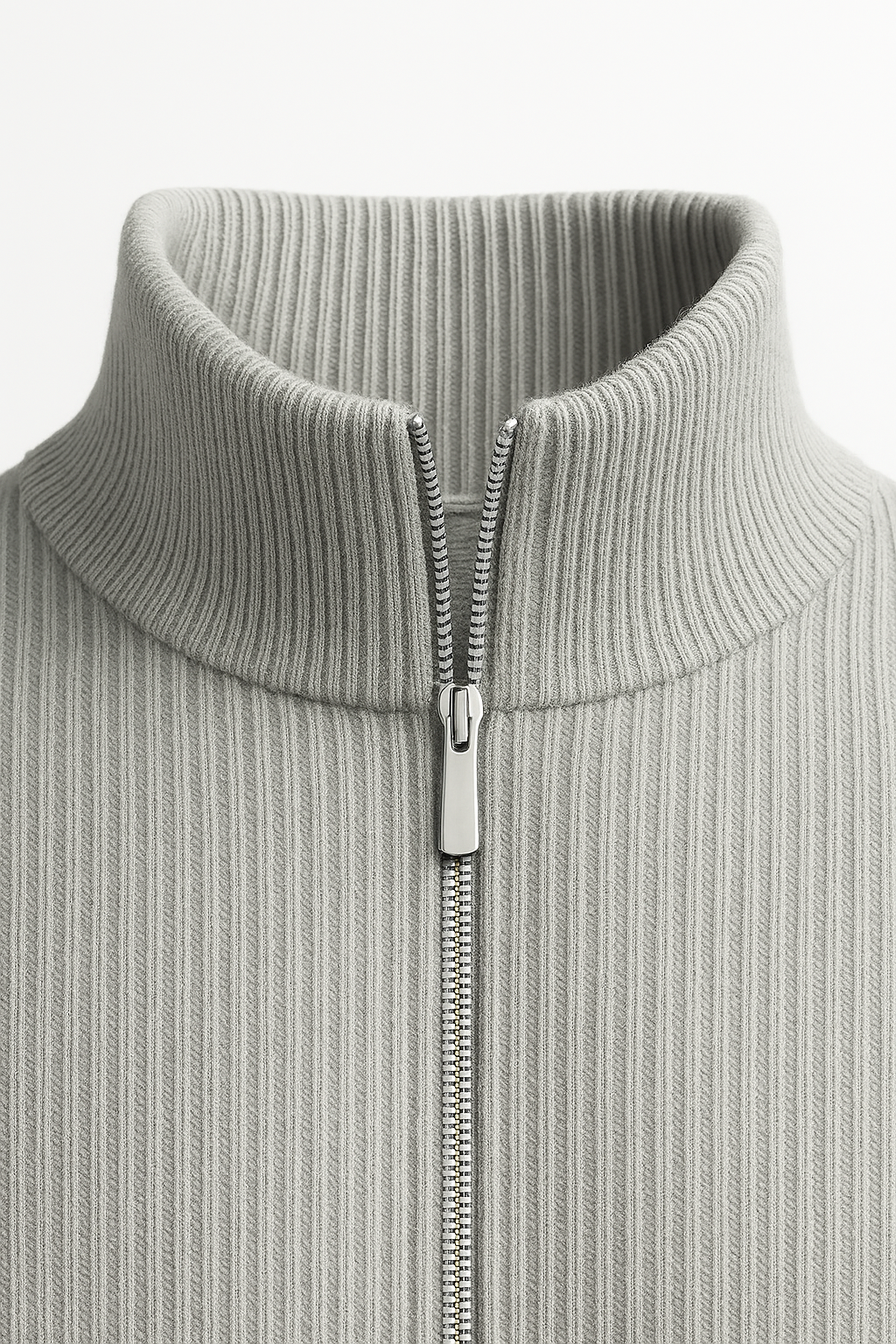 Roma Cashmere Cardigan Grey Green