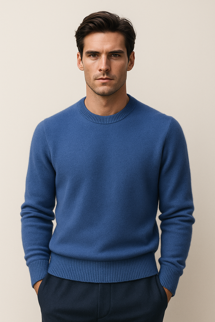 Taviani Cashmere Knit Blue
