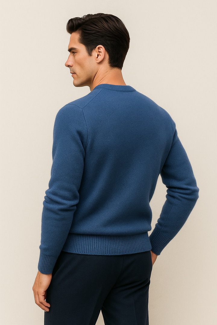 Taviani Cashmere Knit Blue