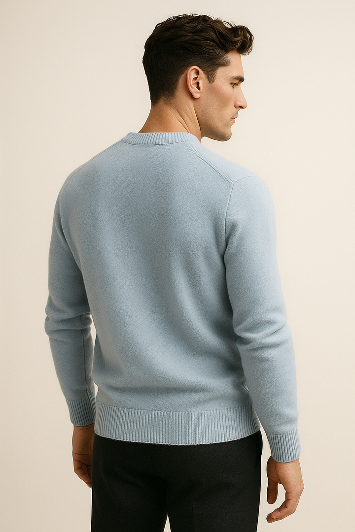 Taviani Cashmere Knit Light Blue