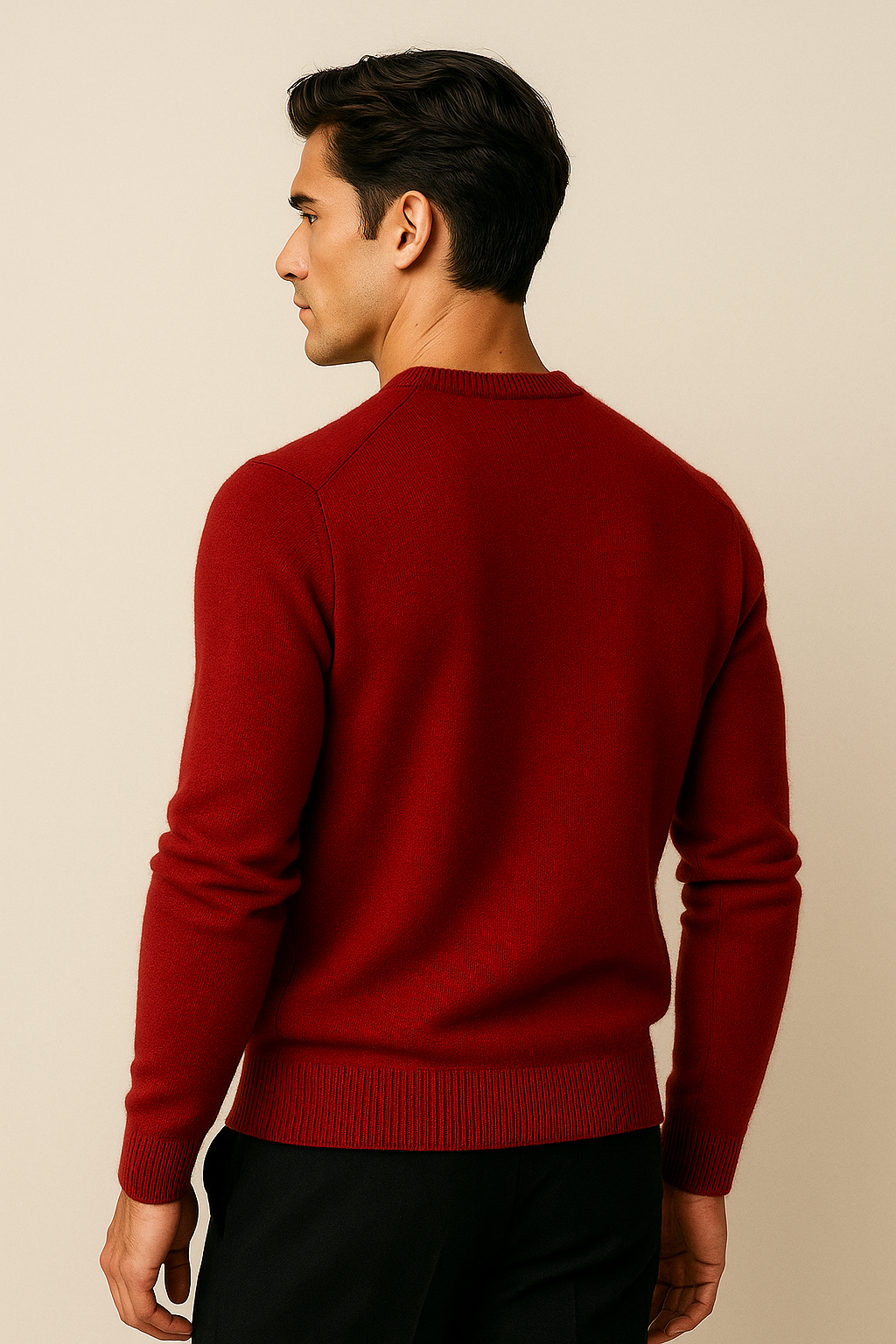 Taviani Cashmere Knit Burgundy