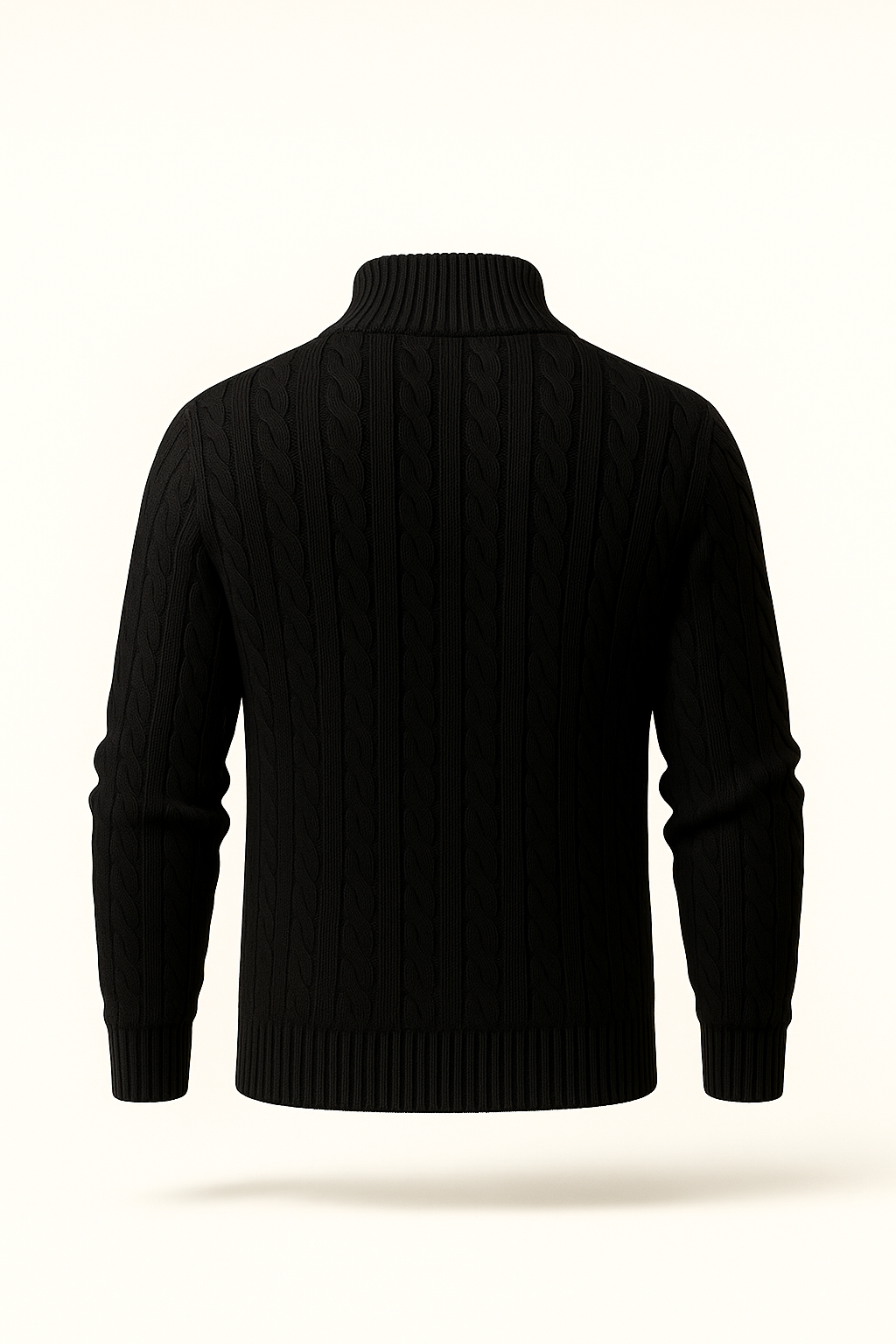 Medici Cable Knit Black