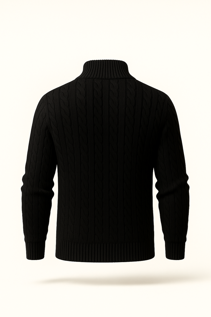 Medici Cable Knit Black