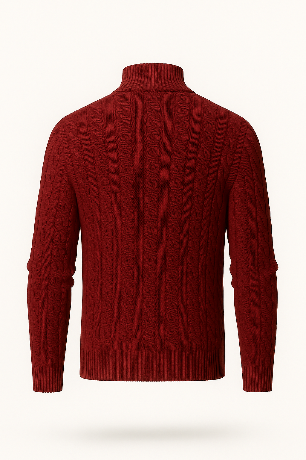 Medici Cable Knit Burgundy