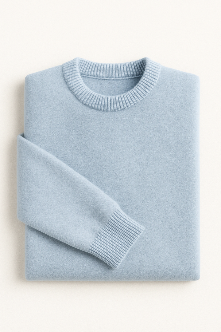Taviani Cashmere Knit Light Blue