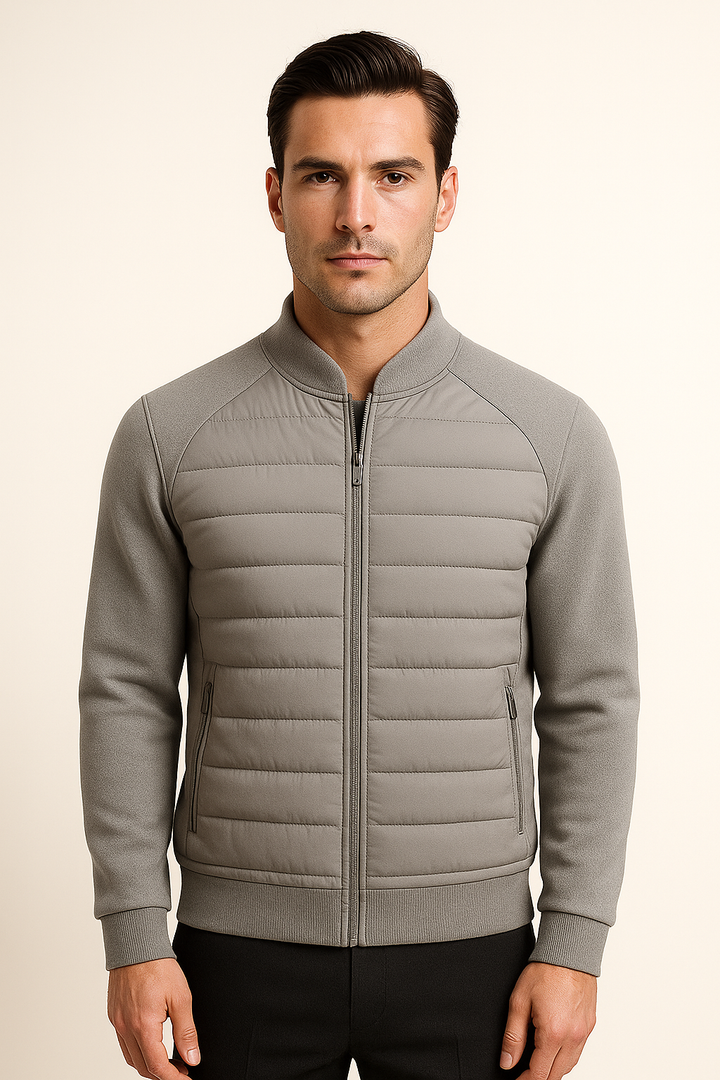 Bellori Wool Padded Jacket Grey