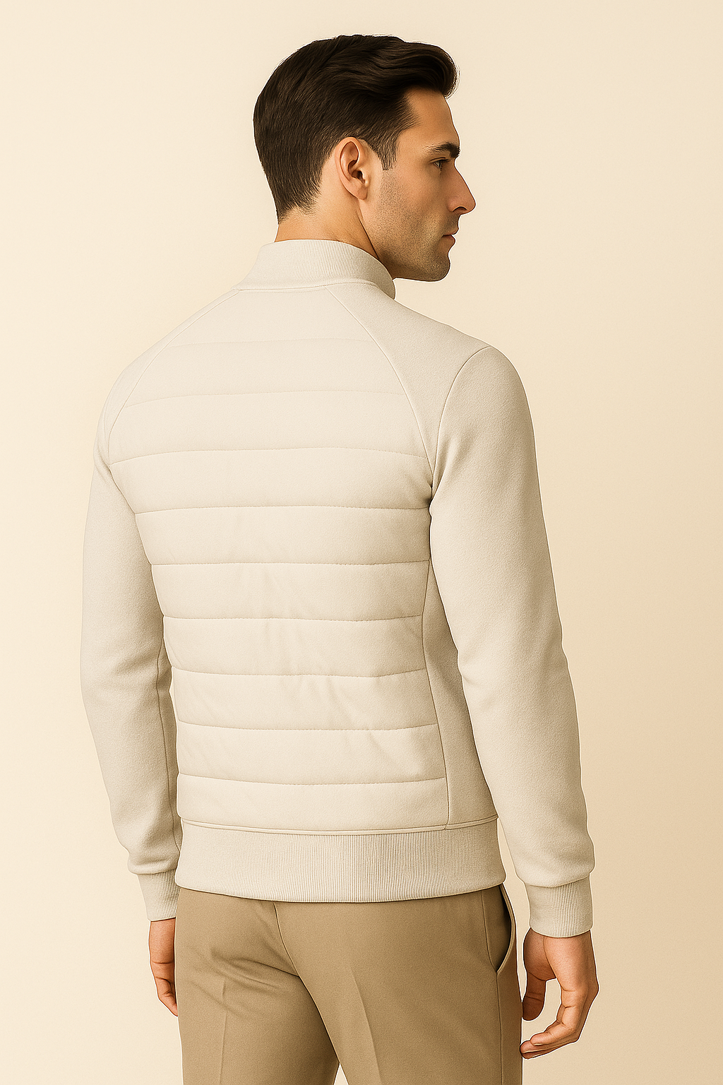 Bellori Wool Padded Jacket Ivory