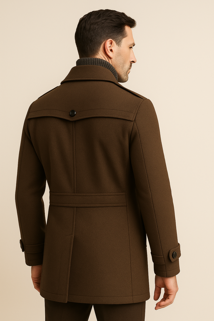 Melvin Field Coat Brown
