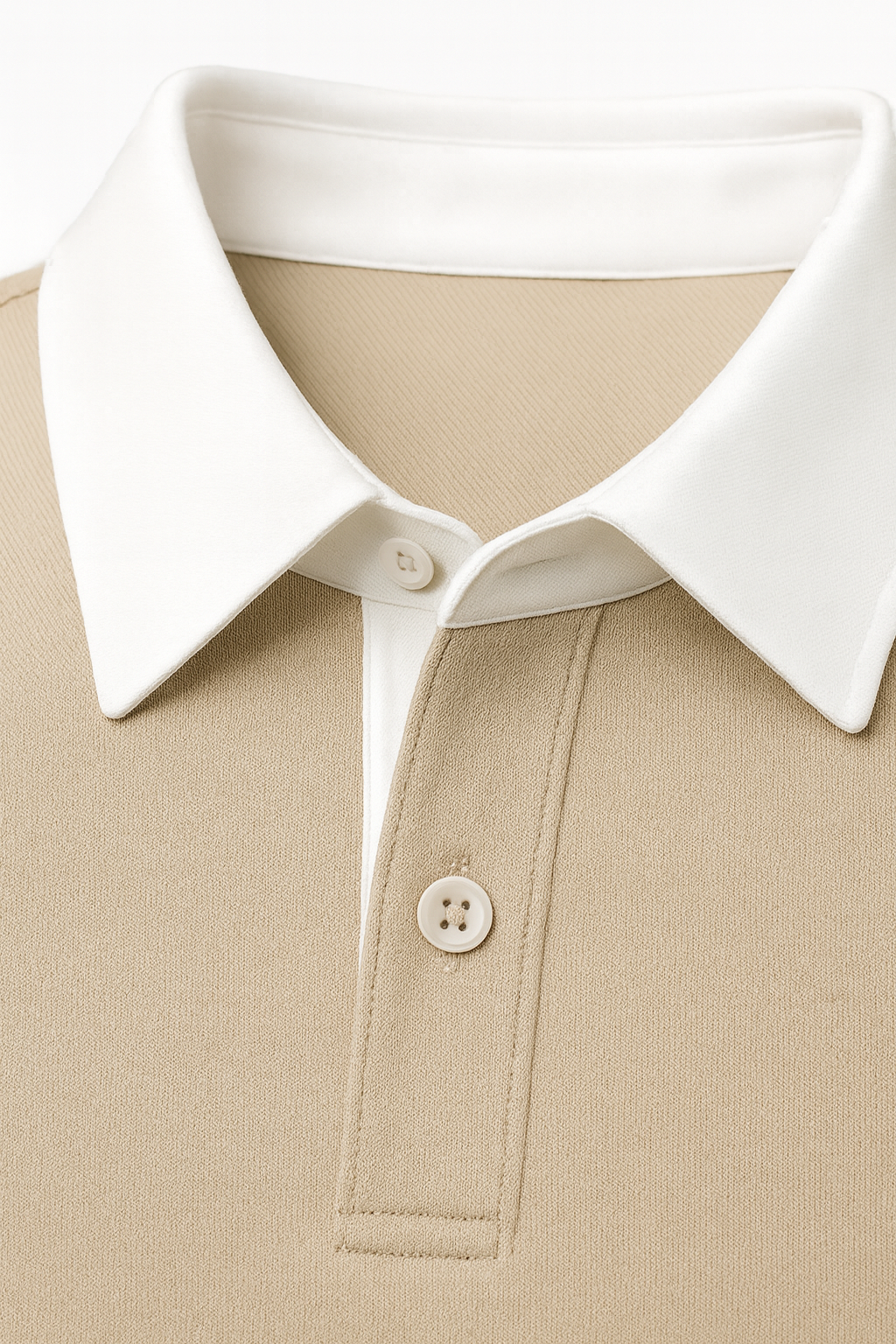 Valerio Polo Knit Beige