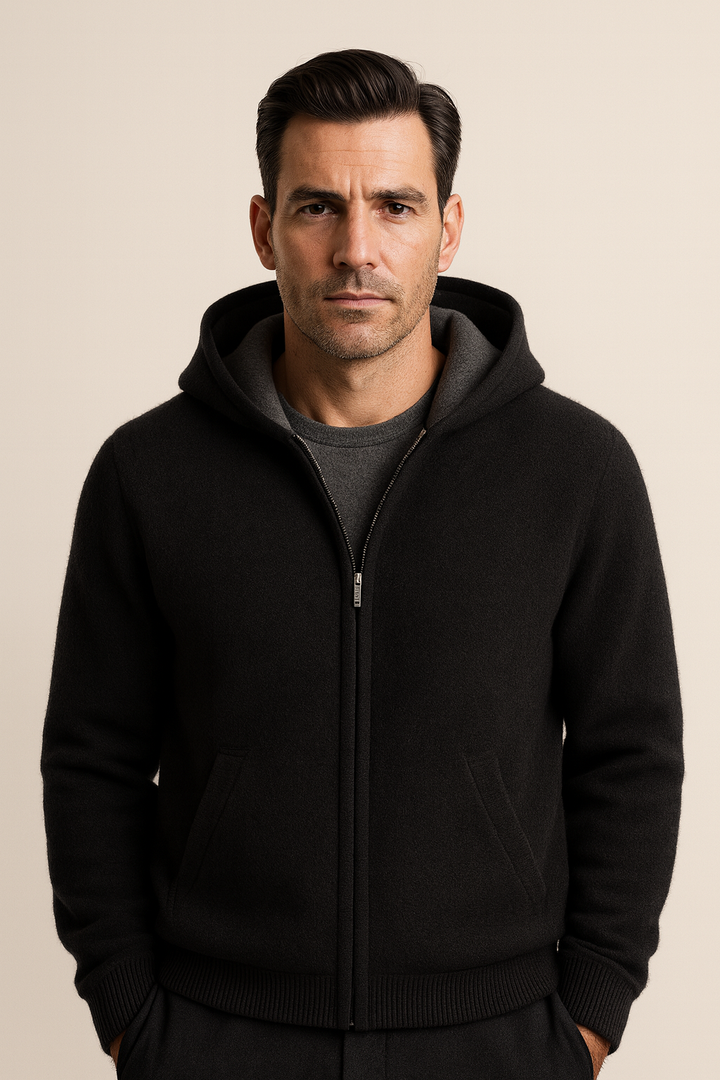 Novaro Hooded Zip Knit