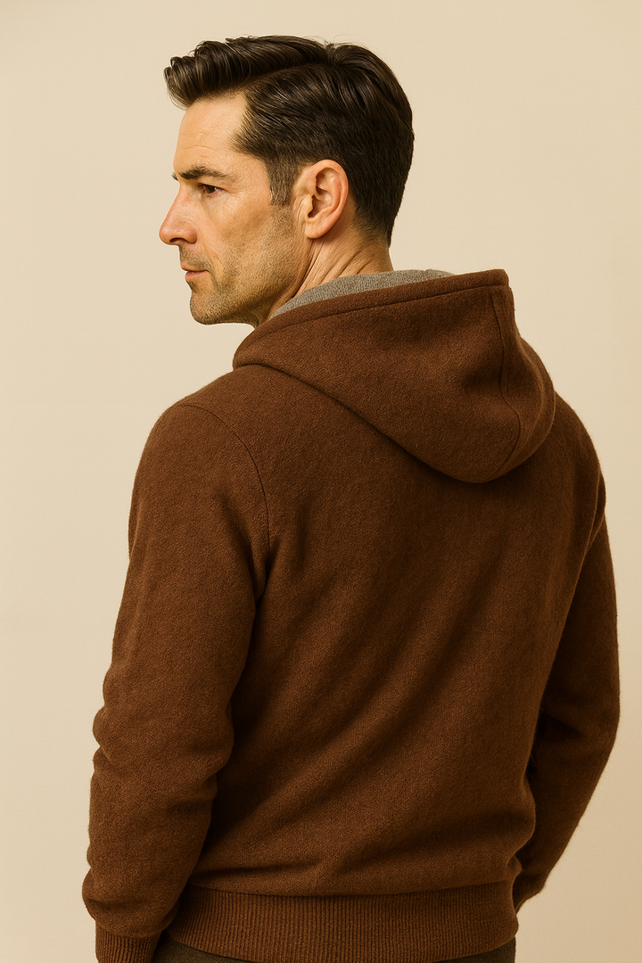 Novaro Hooded Zip Knit