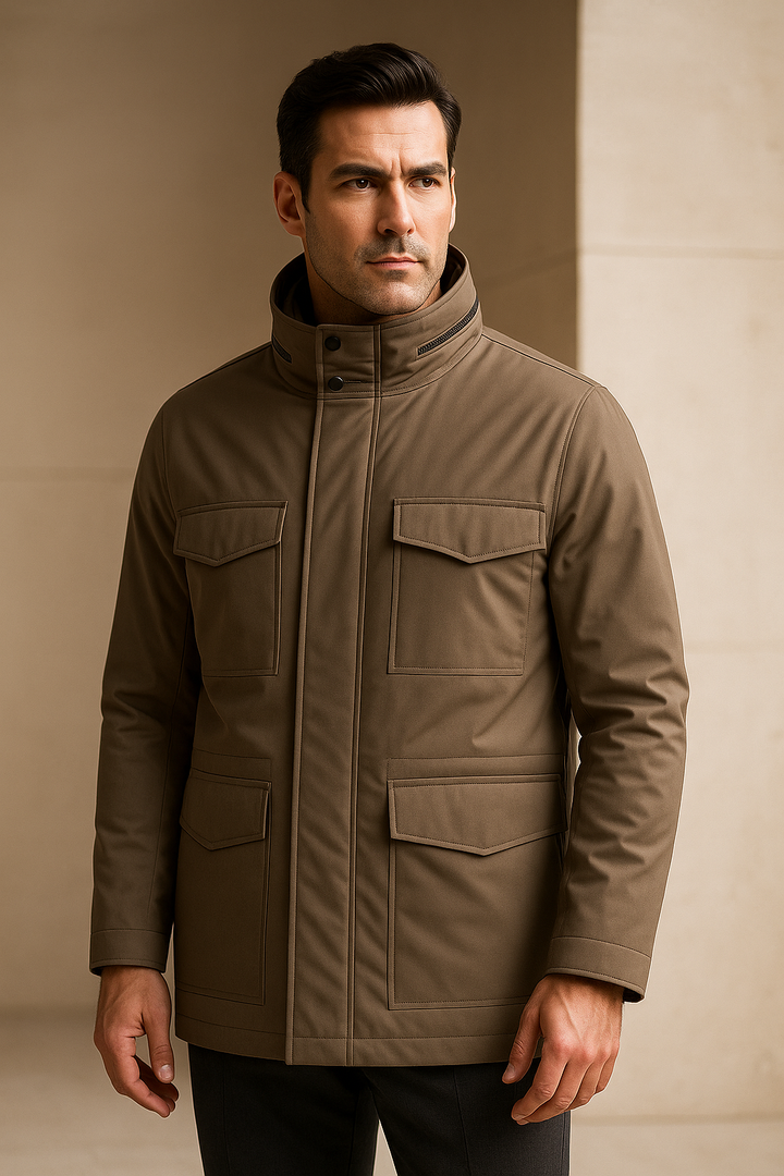 Arverno Expedition Coat Khaki