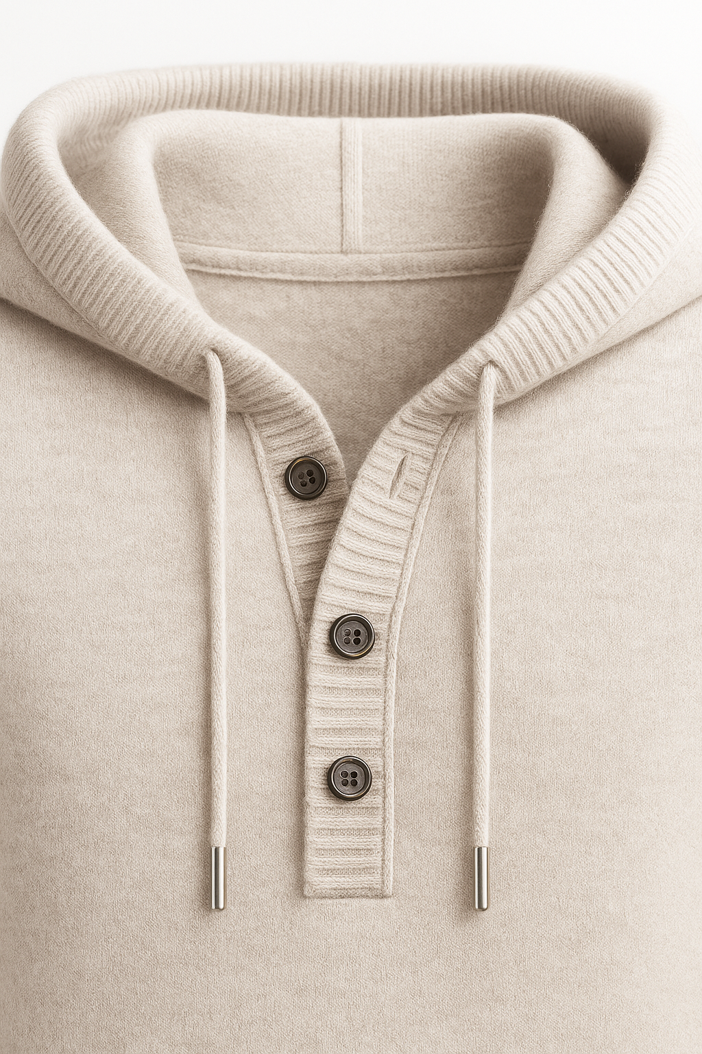 Taviano Hooded Knit Grey