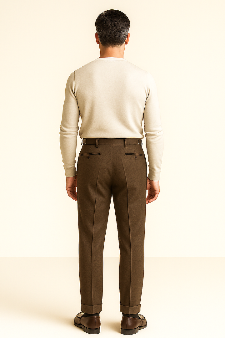 Lorano Merino Pantalon Khaki