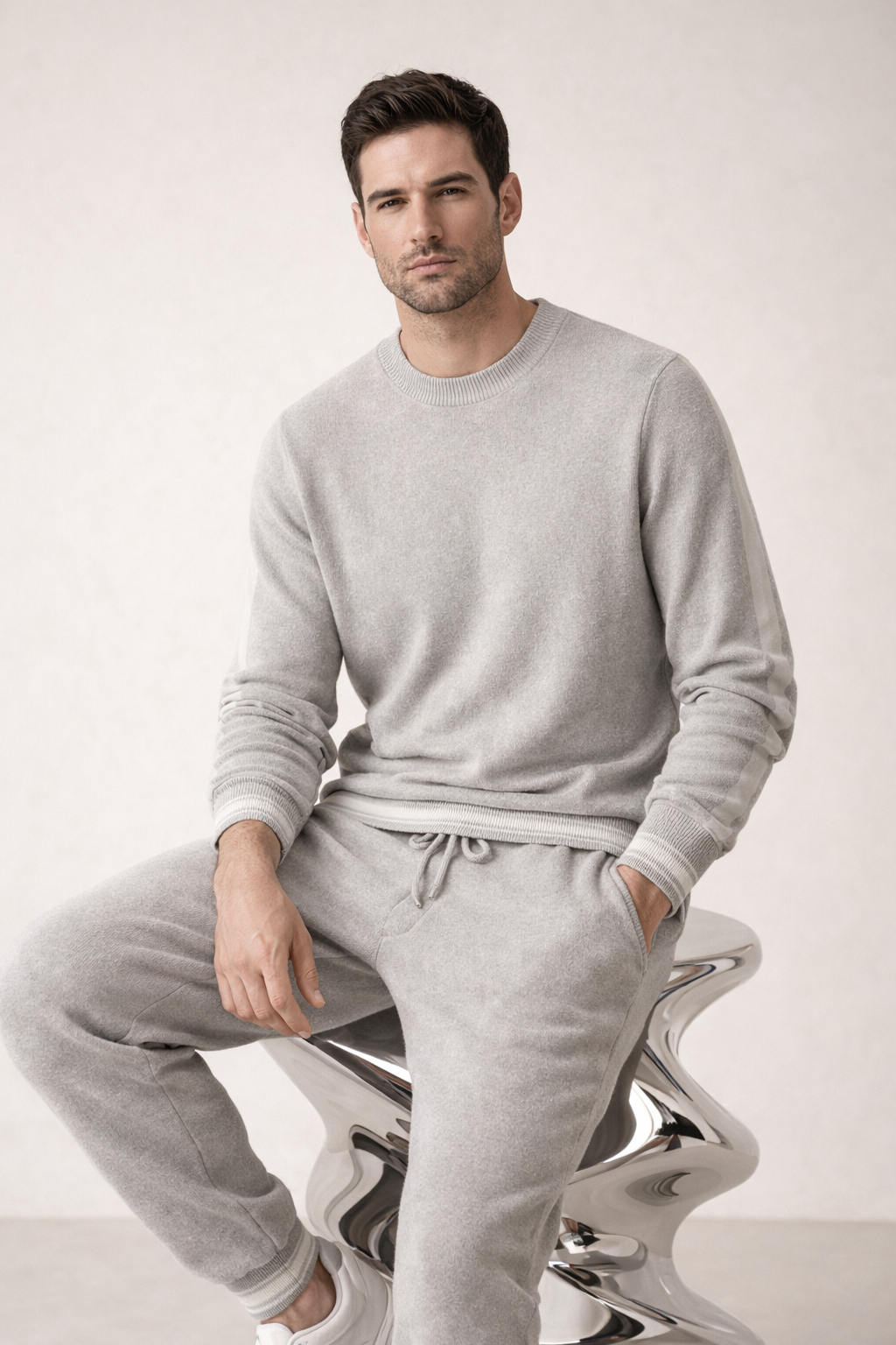Leomar Cashmere Set Grey