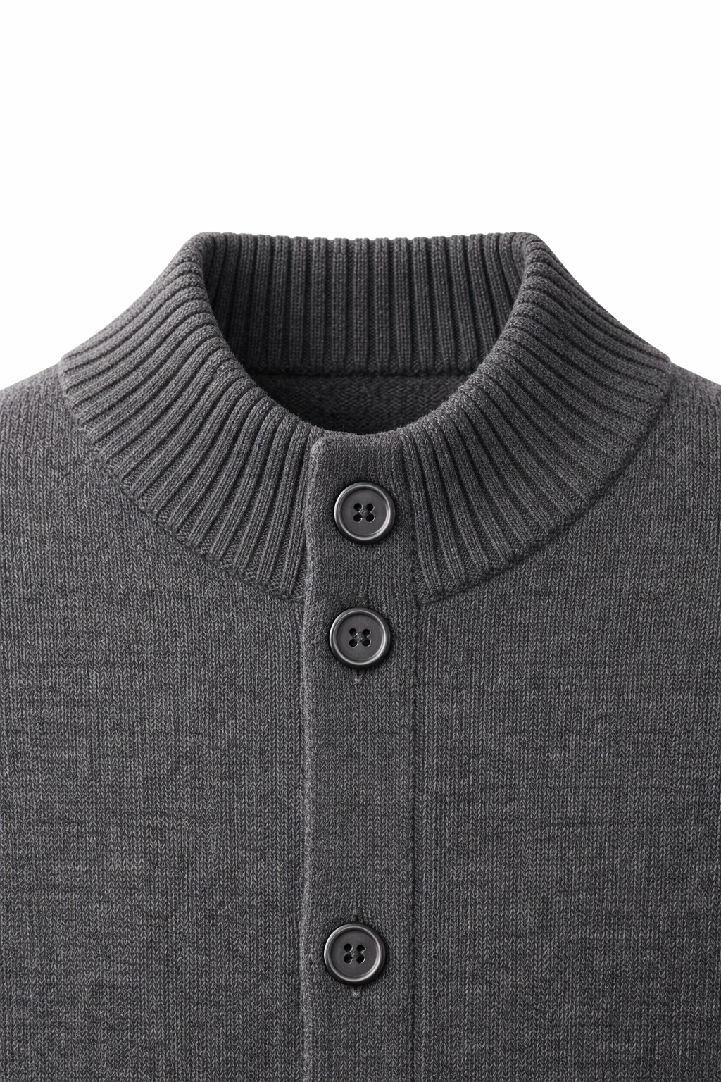 Giotto Knit Cardigan Dark Grey