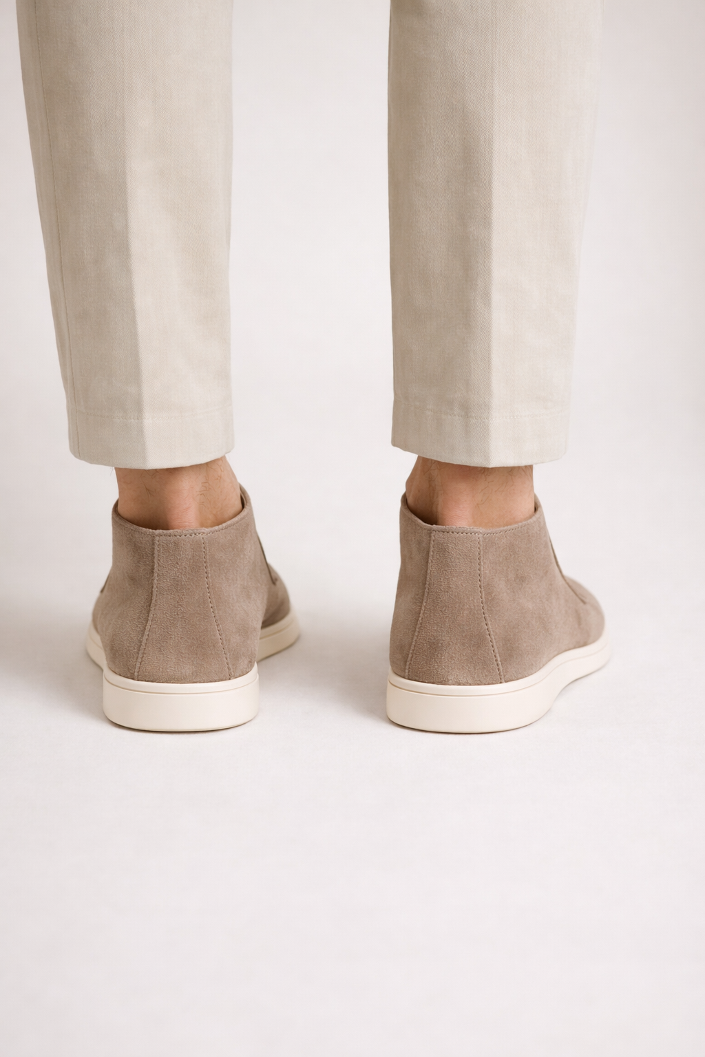 Arzano High Top Loafer Taupe