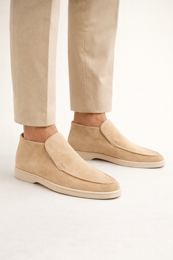 Arzano High Top Loafer Beige