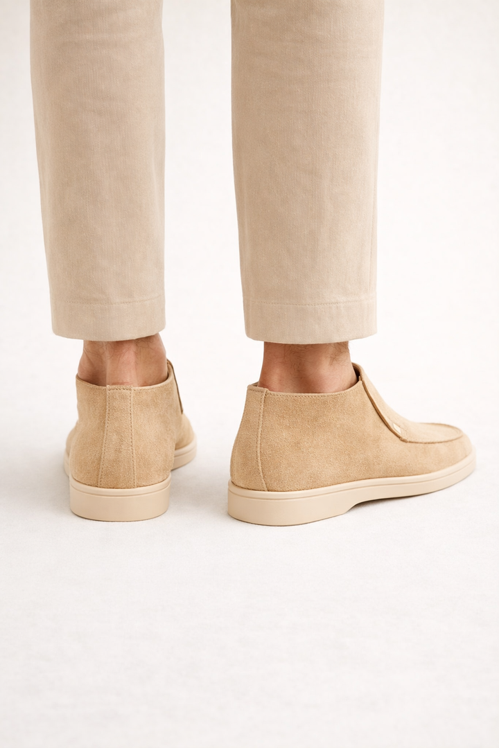 Arzano High Top Loafer Beige