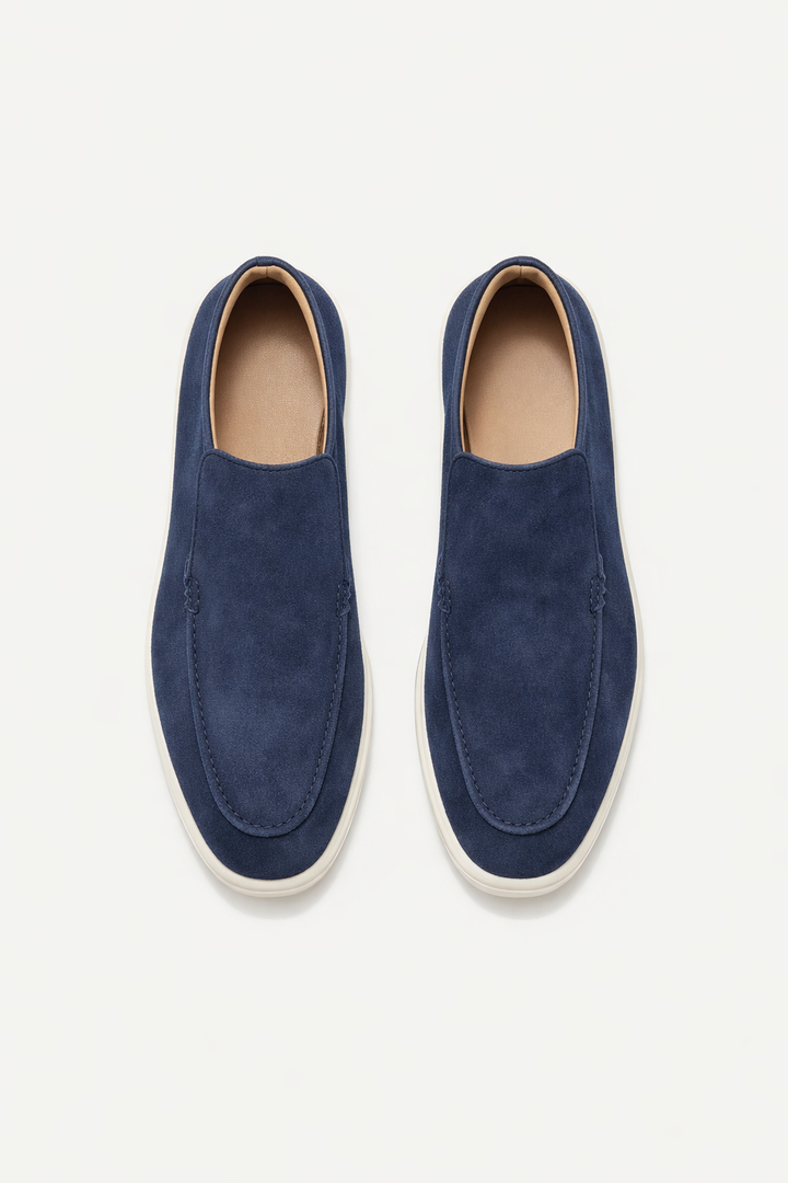 Arzano High Top Loafer Blue