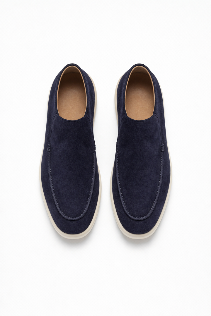Arzano High Top Loafer Navy