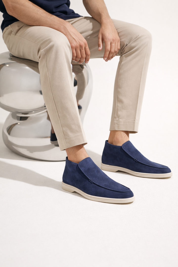 Arzano High Top Loafer Blue