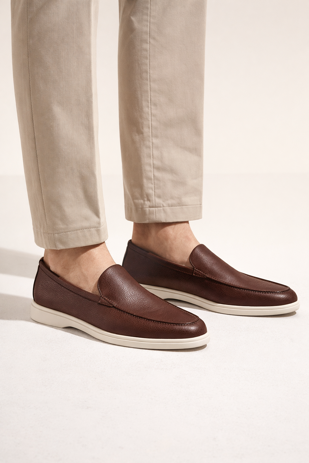 Alvero Dressed Loafer Brown