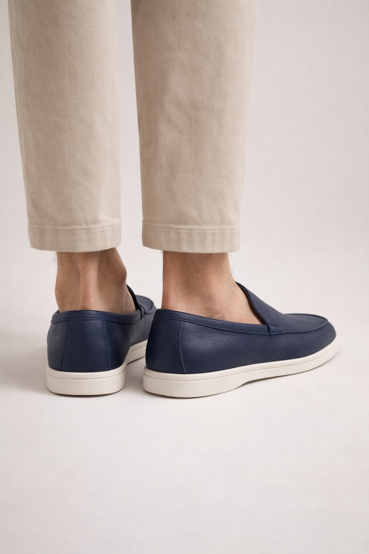 Alvero Dressed Loafer Navy