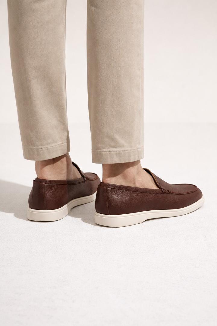 Alvero Dressed Loafer Brown