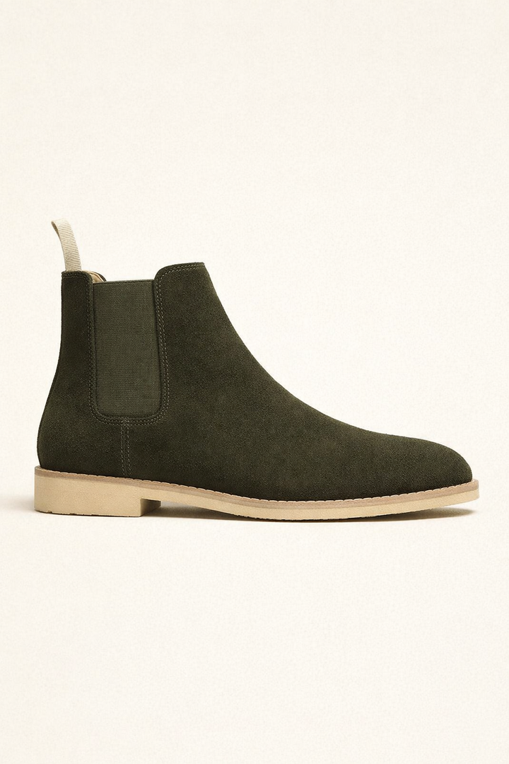 Lerano Chelsea Boots Dark Olive