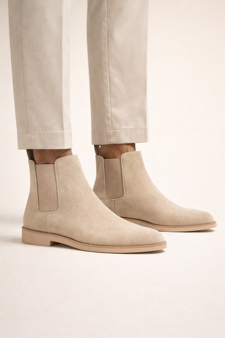 Lerano Chelsea Boots Beige