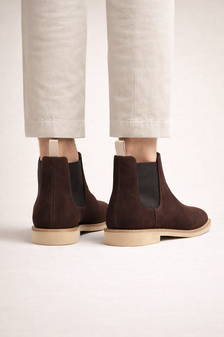 Lerano Chelsea Boots Dark Brown