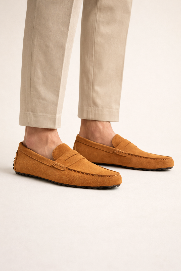 Ravino Driver Loafer Light Brown
