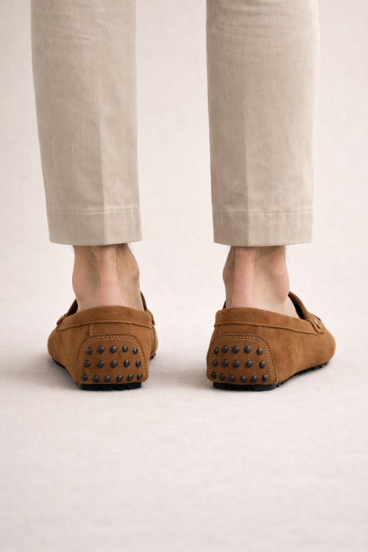 Ravino Driver Loafer Brown