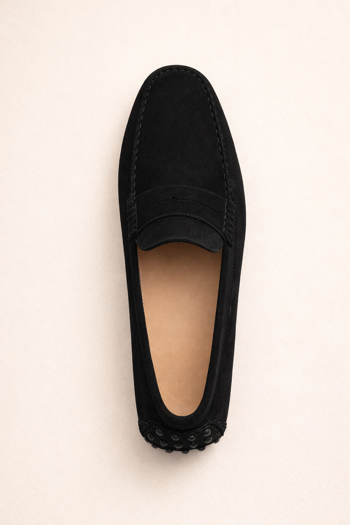 Ravino Driver Loafer Black
