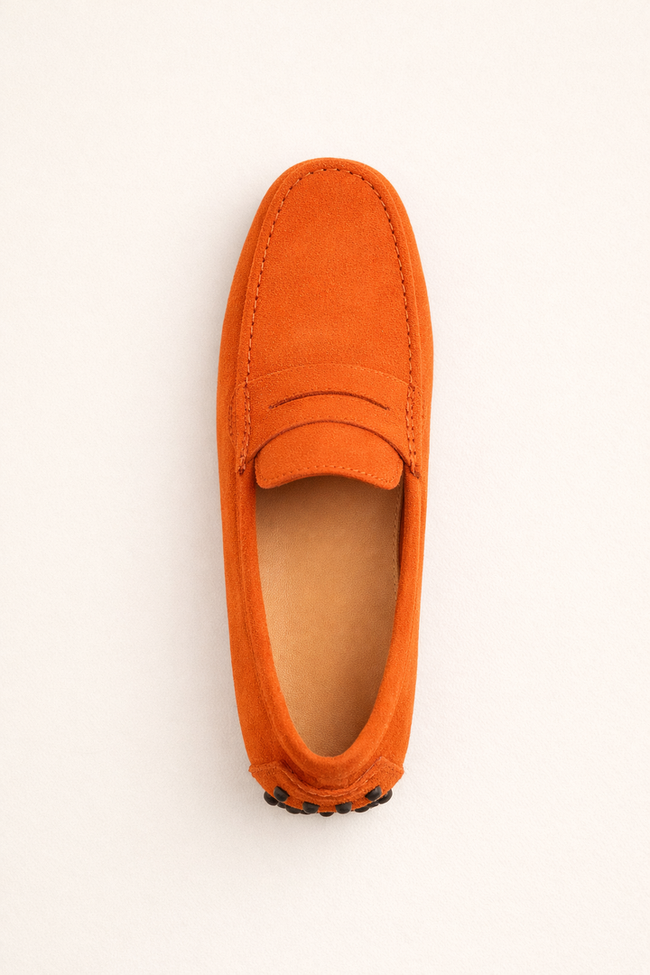 Ravino Driver Loafer Orange