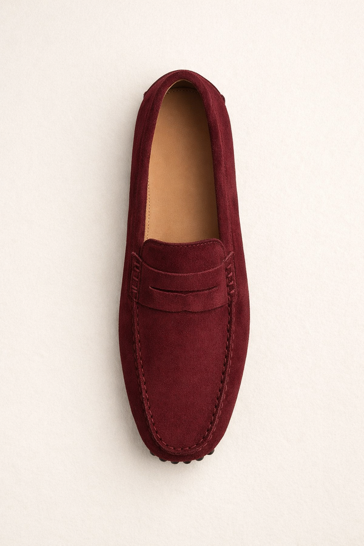 Ravino Driver Loafer Burgundy