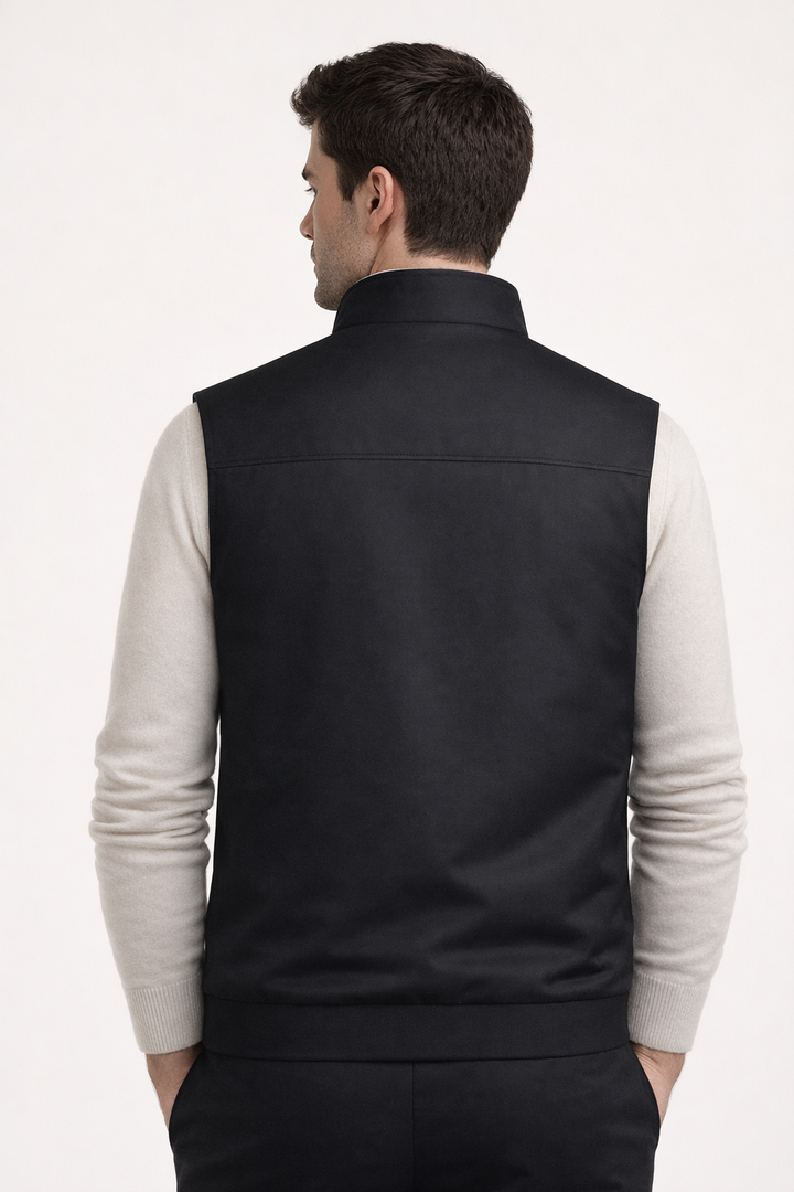 Leonis Reversible Vest Black