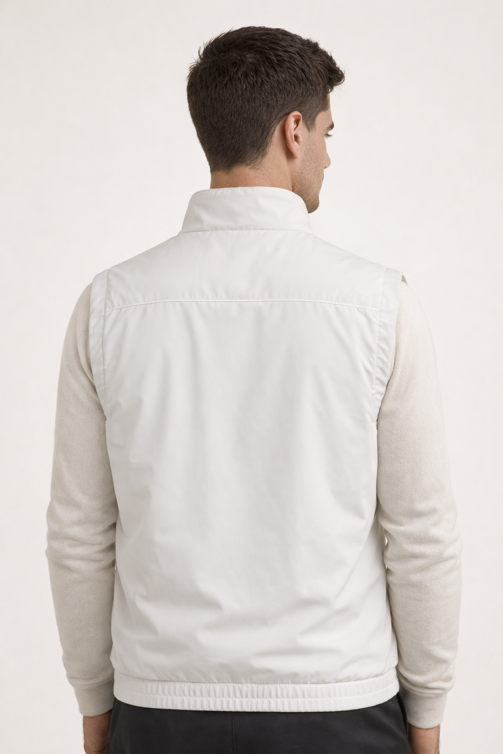 Leonis Reversible Vest Ivory