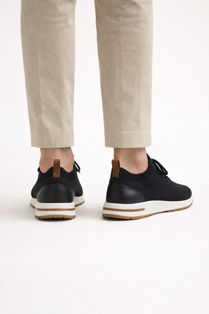 Solano Mesh Slip-On Black