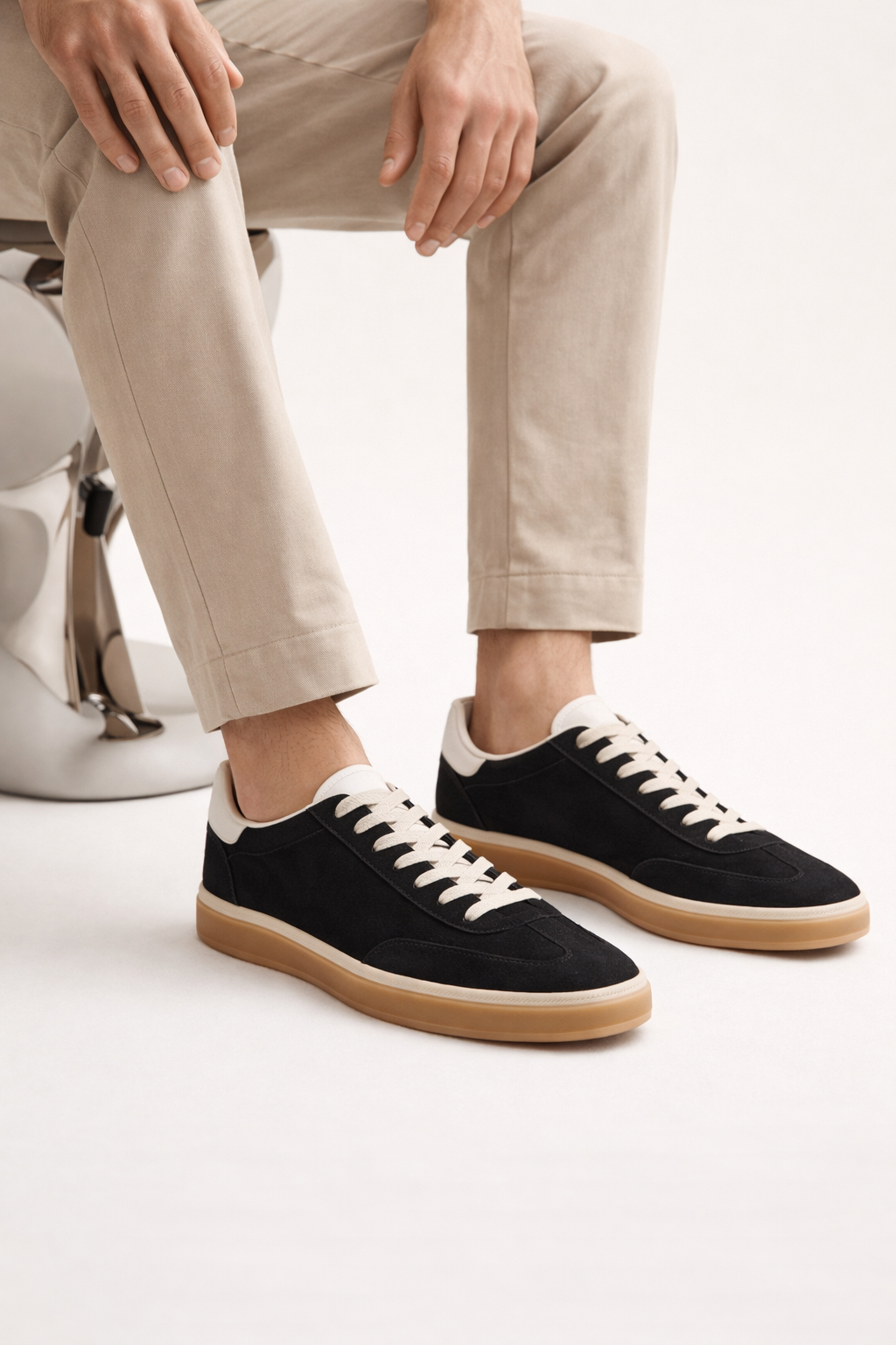 Lucca Summer Walk Sneaker Black