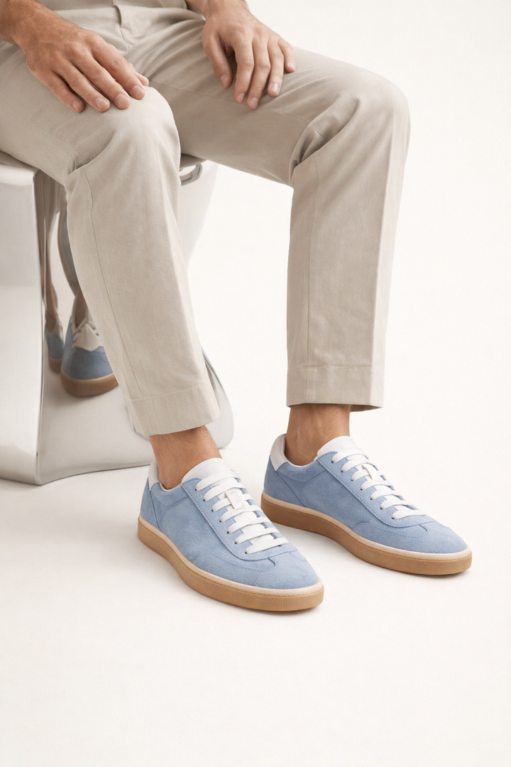 Lucca Summer Walk Sneaker Light Blue